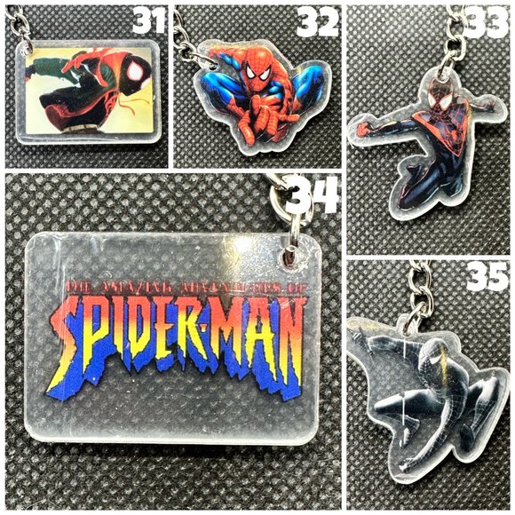 Spider-Man KBK Acrylic Keychains - Picture 8 of 10